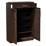Dulap pantofi MDF Sante, 20 perechi, 80 x 37 x 123 cm - Dulap pantofi MDF Sante, 20 perechi, 80 x 37 x 123 cm - 123-000200