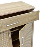Dulap pantofi MDF Sante, 20 perechi, 80 x 37 x 123 cm - Sonoma