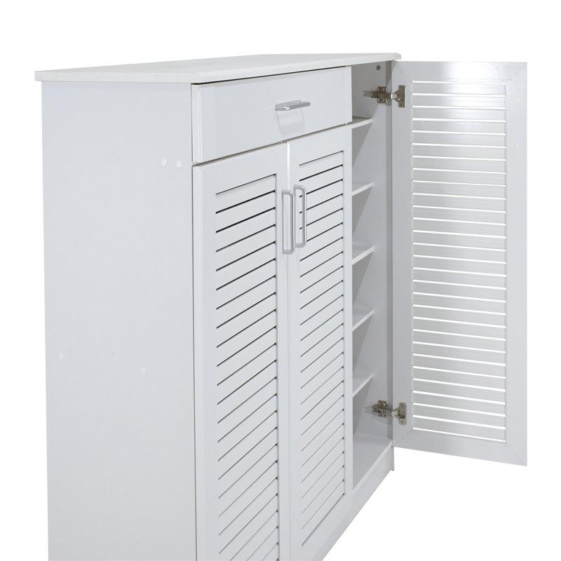 Dulap pantofi  MDF, Sante 30 perechi, 120 x37 x 123cm - Dulap pantofi  MDF, Sante 30 perechi, 120 x37 x 123cm