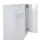 Dulap pantofi  MDF, Sante 30 perechi, 120 x37 x 123cm - Dulap pantofi  MDF, Sante 30 perechi, 120 x37 x 123cm