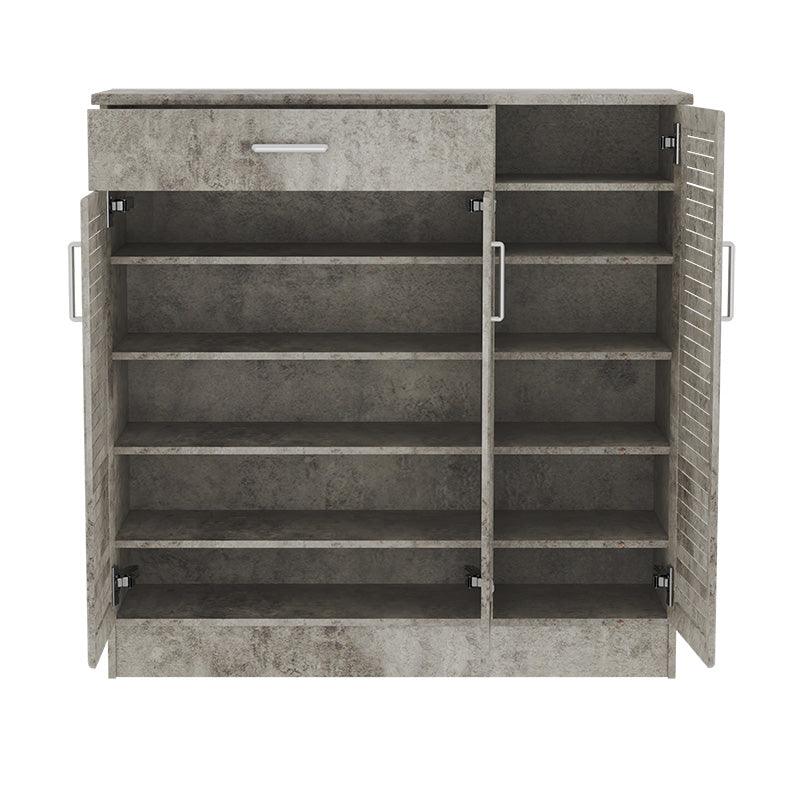 Dulap pantofi  MDF, Sante 30 perechi, 120 x37 x 123cm - Dulap pantofi  MDF, Sante 30 perechi, 120 x37 x 123cm