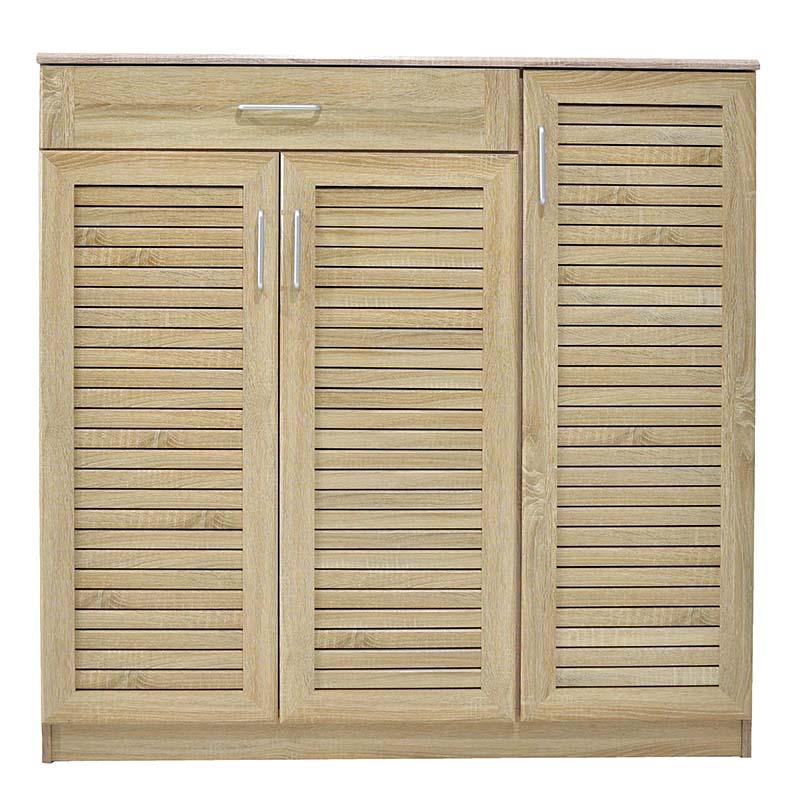 Dulap pantofi  MDF, Sante 30 perechi, 120 x37 x 123cm - Dulap pantofi  MDF, Sante 30 perechi, 120 x37 x 123cm