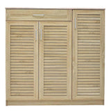 Dulap pantofi  MDF, Sante 30 perechi, 120 x37 x 123cm - Dulap pantofi  MDF, Sante 30 perechi, 120 x37 x 123cm