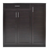 Dulap pantofi  MDF, Sante 30 perechi, 120 x37 x 123cm - Dulap pantofi  MDF, Sante 30 perechi, 120 x37 x 123cm