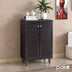Dulap pantofi Santi, 10 - 12 perechi, Nuc - Stejar, 60x35x92 cm - 123-000030
