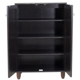 Dulap pantofi Santi, 10 - 12 perechi, Nuc - Stejar, 60x35x92 cm - Nuc