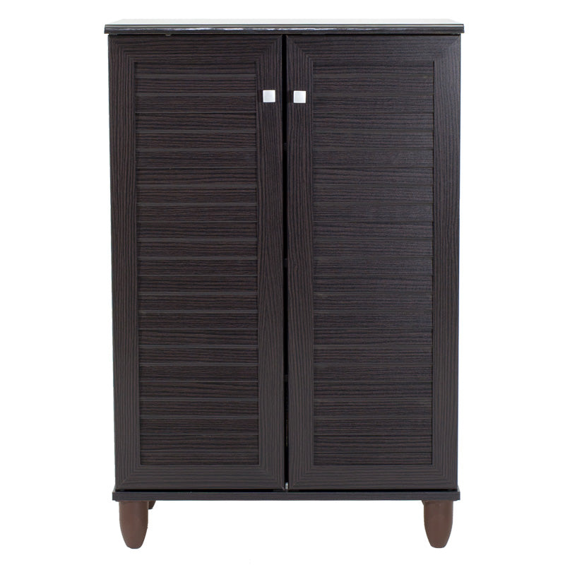 Dulap pantofi Santi, 10 - 12 perechi, Nuc - Stejar, 60x35x92 cm - Nuc