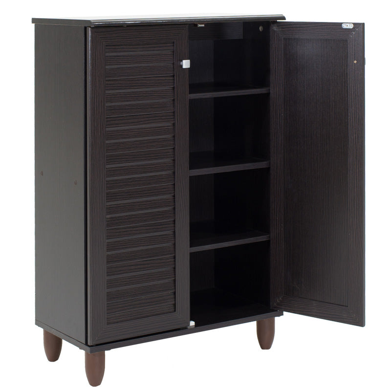 Dulap pantofi Santi, 10 - 12 perechi, Nuc - Stejar, 60x35x92 cm - Nuc
