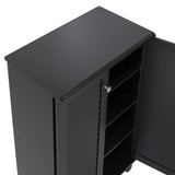 Dulap pantofi Santi, 10 - 12 perechi, Nuc - Stejar, 60x35x92 cm - Nuc