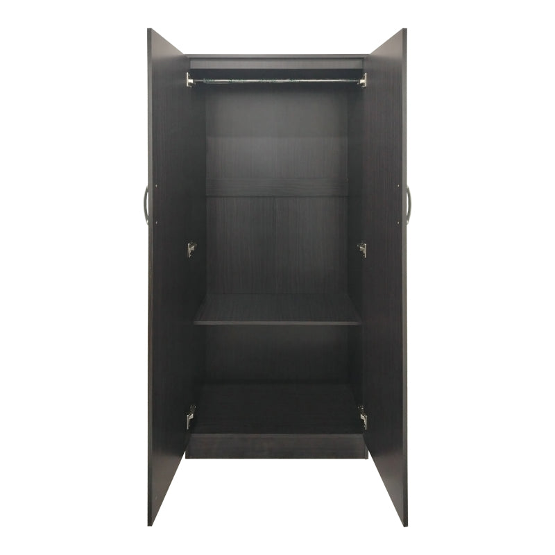 Dulap Athos I cu 4 usi si loft, 160x42x240 cm - Nuc