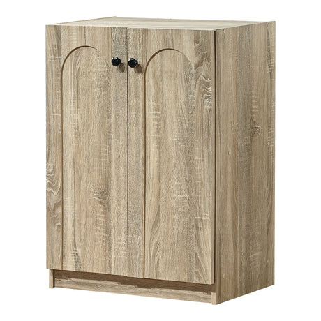 Dulap pentru pantofi cu functie de organizare, Ambera, lemn, sonoma, 60x36x81 cm