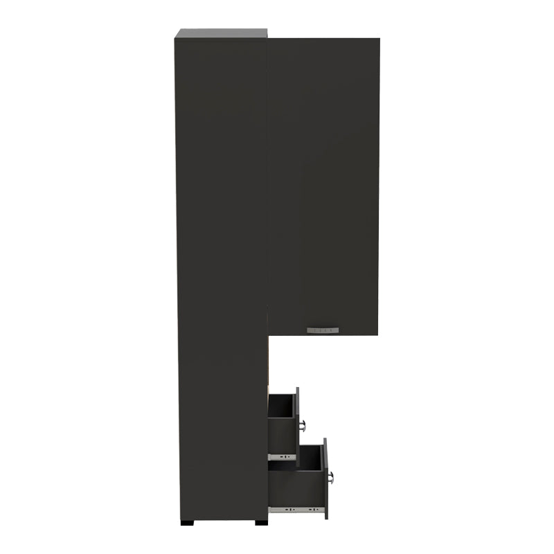 Dulap soldat Toscana, Antracit, 50x42x222 cm
