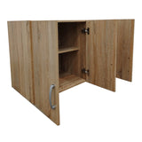 Etajera dulap Athos cu 3 usi, 90x41x60 cm - Stejar