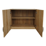 Dulap superior Athos cu 2 usi, 80x42x60 cm - Stejar