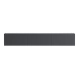 Dulap TV de perete cu LED Rival, stil modern, material, antracit, 180x35x30 cm