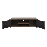 Dulap TV Serank, Lemn, Stejar-Antracit, 120x40x40 cm