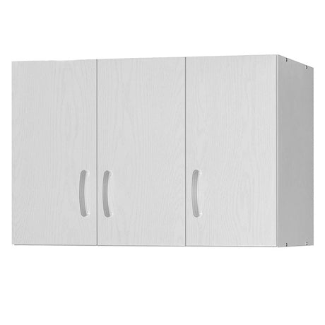 Dulap Zelia 3 usi, Alb - Natural, 90x42x60 cm