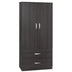 Dulap Zelia cu 2 usi si sertare, 79x42x180 cm - 249-000009