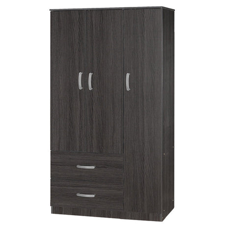 Dulap Zelia cu 2 usi si sertare, 90x42x180 cm