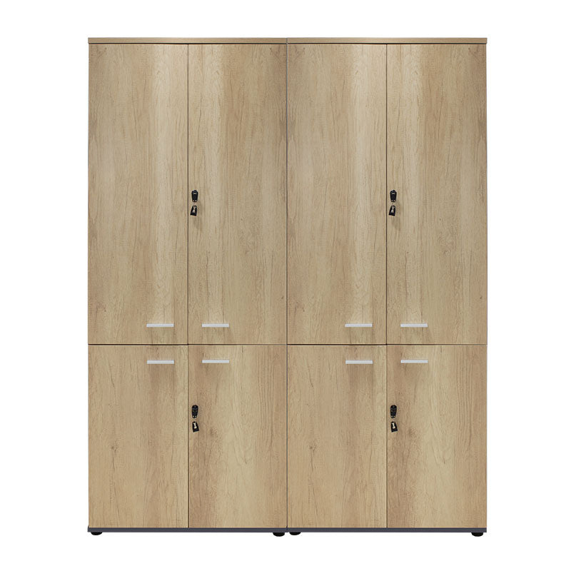 Dulapuri Lotus cu 4 usi Stejar-Gri, inchis, 160x40x200 cm, imagine suplimentara
