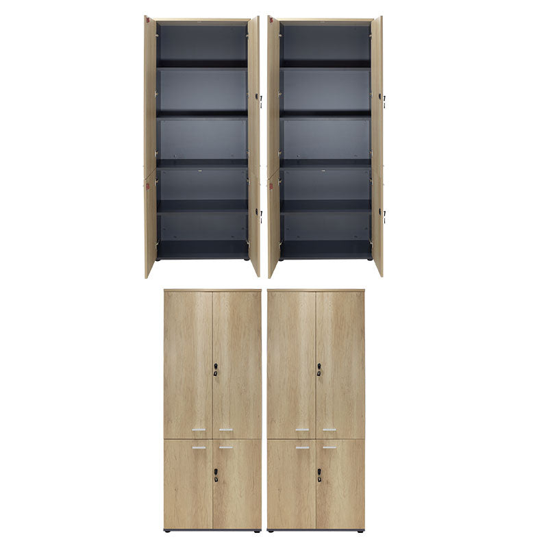 Dulapuri Lotus cu 4 usi Stejar-Gri, inchis, 160x40x200 cm, detaliu produs
