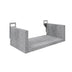 Raft de perete cu spatiu de depozitare, Derva, Lemn, Diverse culori, 30x15x10 cm
