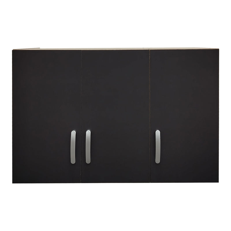 Etajera dulap Athos cu 3 usi, 90x41x60 cm - Sonoma-Antracit