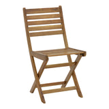 Fatel-Carpuva set de 3 mese de sufragerie din lemn masiv Natural de salcâm, D70x74 cm
