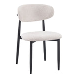 Scaun Folegio, stofa si metal, 50x57x79 cm - Scaun Folegio, stofa si metal, 50x57x79 cm - 235-000043
