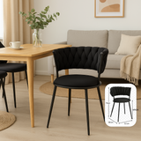Fotoliu Alkia I din Panza, galbena, 57x58x72 cm - Fotoliu Alkia I din Panza, galbena, 57x58x72 cm - 029-000381