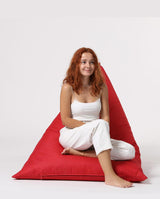Fotoliu Bean Bag XL, Garden Bean Bag Borini, 145x90x35 cm - Rosu