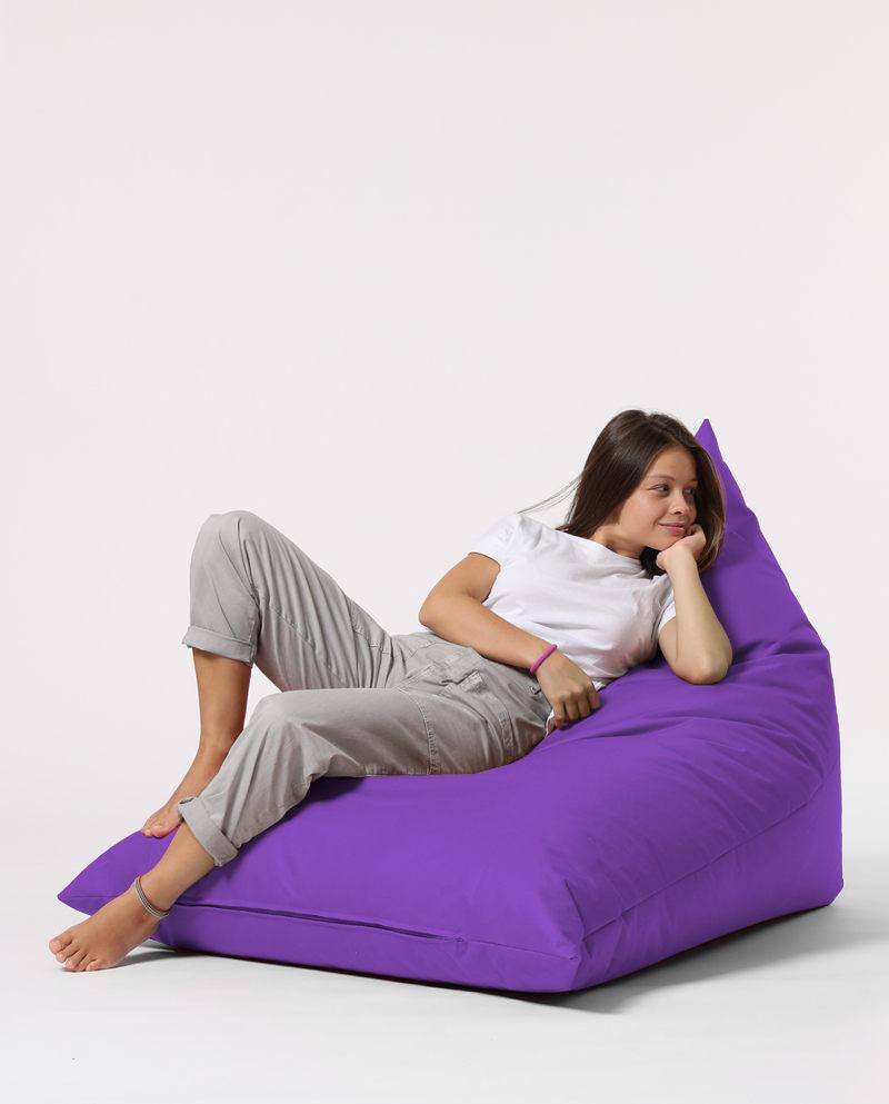 Fotoliu Bean Bag XL, Garden Bean Bag Borini, 145x90x35 cm - Mov