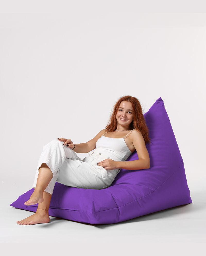 Fotoliu Bean Bag XL, Garden Bean Bag Borini, 145x90x35 cm - Mov