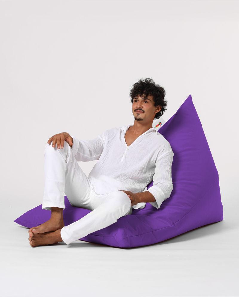 Fotoliu Bean Bag XL, Garden Bean Bag Borini, 145x90x35 cm - Mov