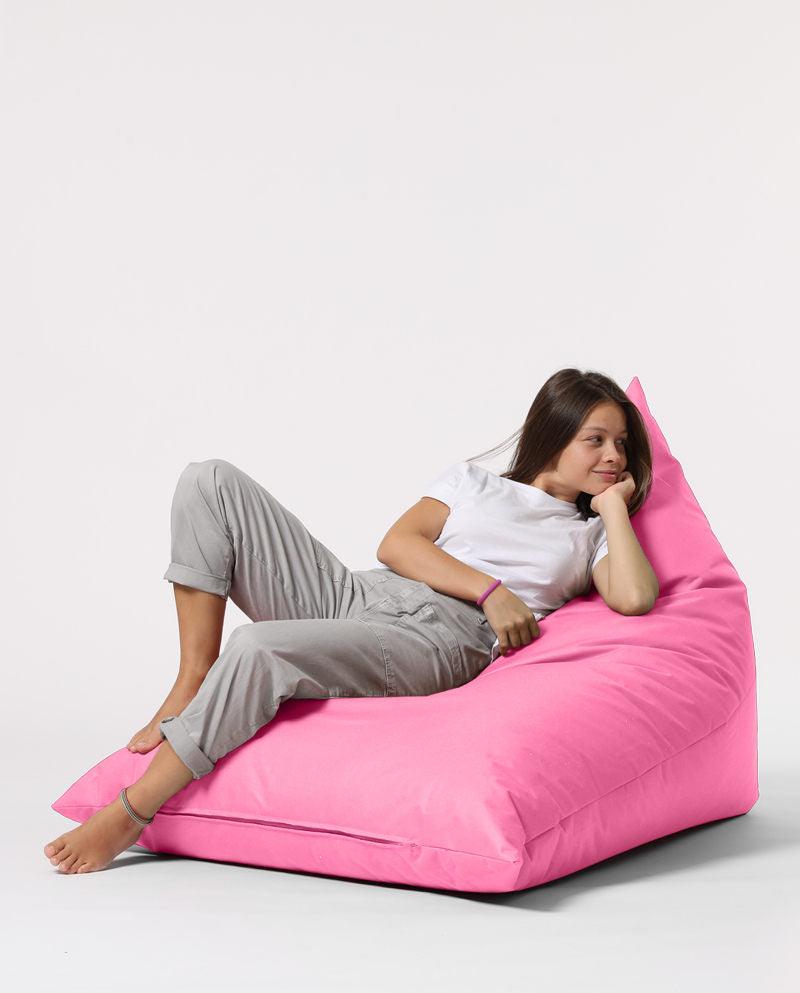 Fotoliu Bean Bag XL, Garden Bean Bag Borini, 145x90x35 cm - Roz