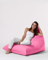 Fotoliu Bean Bag XL, Garden Bean Bag Borini, 145x90x35 cm - Roz