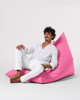 Fotoliu Bean Bag XL, Garden Bean Bag Borini, 145x90x35 cm - Roz