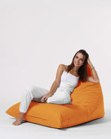 Fotoliu Bean Bag XL, Garden Bean Bag Borini, 145x90x35 cm - Portocaliu