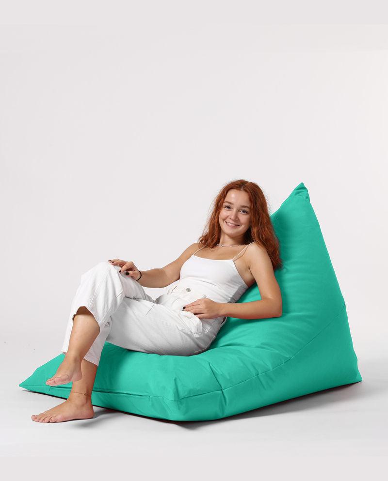 Fotoliu Bean Bag XL, Garden Bean Bag Borini, 145x90x35 cm - Turcoaz