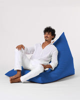 Fotoliu Bean Bag XL, Garden Bean Bag Borini, 145x90x35 cm - Albastru