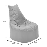 Fotoliu beanbag Norm PRO 100% moka rezistent la apa, 65x65x80 cm