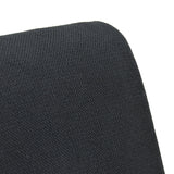 fotoliu-bed Flexa stofă, Gri - Negru, 85x92x84 cm - Negru