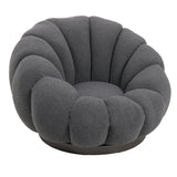 Scaun cu brate pivotant Nester, Diverse culori, 98x97x69 cm - Gri