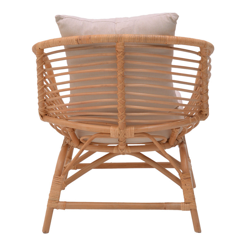 Fotoliu de gradina Caxen Boho, Natural, 72x63x75 cm