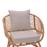 Fotoliu de gradina Caxen Boho, Natural, 72x63x75 cm