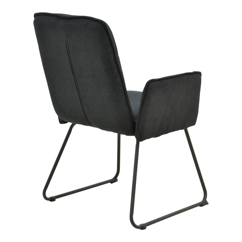 Fotoliu Essential tesatura, neagra, 56x59x89 cm, imagine suplimentara