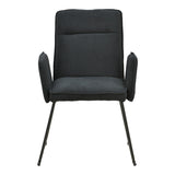 Fotoliu Essential tesatura, neagra, 56x59x89 cm