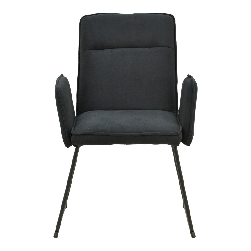Fotoliu Essential tesatura, neagra, 56x59x89 cm, perspectiva suplimentara