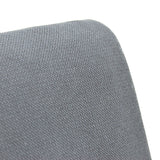 fotoliu-bed Flexa stofă, Gri - Negru, 85x92x84 cm - Gri