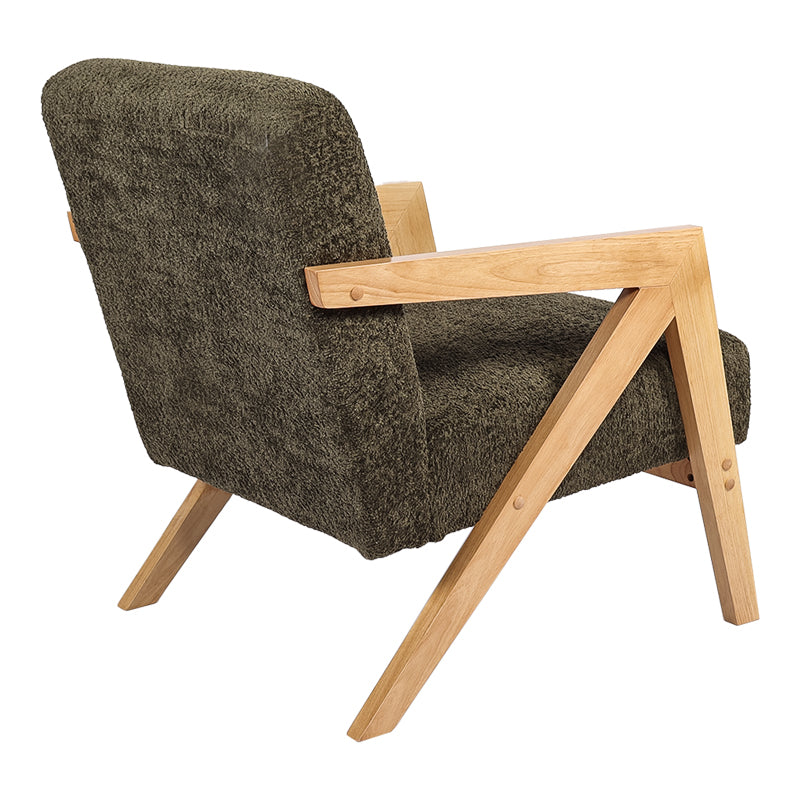 Fotoliu Garifa, Tesatura, 79x75x75 cm - Verde